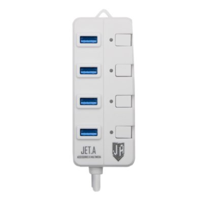    USB Jet.A JA-UH35 USB 4 ports White