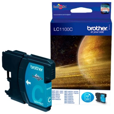   LC-1100C  Brother DCP-385C, DCP-6690CW, MFC-990CW  (Cyan), 325 . (5% )