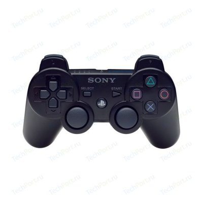     SONY PS3 Dualshock Cont Black Blistered RUS