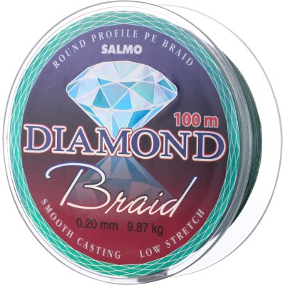     Salmo Diamond Braid Green 100/020