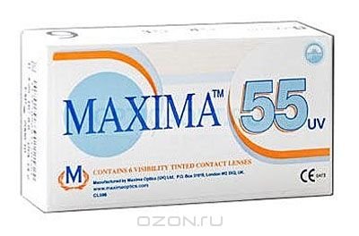   Maxima   55 UV (6  / 8.8 / +5.00)