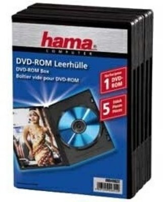      DVD  Jewel Case, 5 ., , Hama-49822