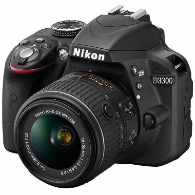    Nikon D3300  24.2Mpix AF-S DX 18-55mm f/3.5-5.6G VR II AF-P 2.9" 1080p Full HD SDXC