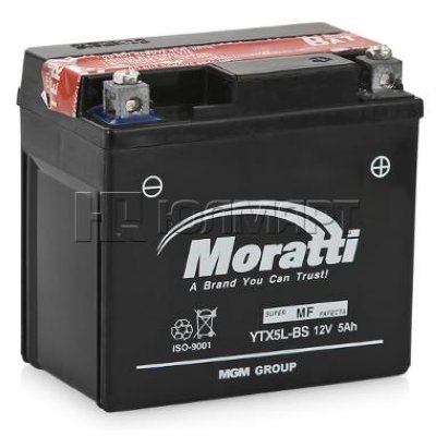     Moratti 12V (YTX5L-BS) - 5 