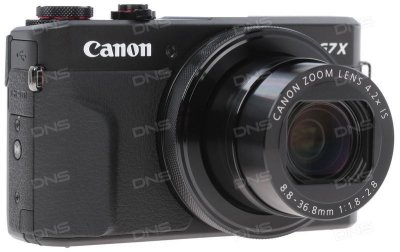    Canon PowerShot G7 X MARKII  20.2Mpix Zoom4.2x 3" 1080p SDXC/SD/SDHC CMOS IS opt 5m
