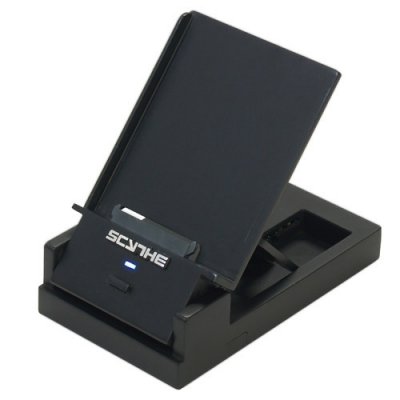   -  HDD 2.5"+3,5" Scythe Kama Dock SCKDC-1000, USB3.0, SATA HDD/SSD, Black