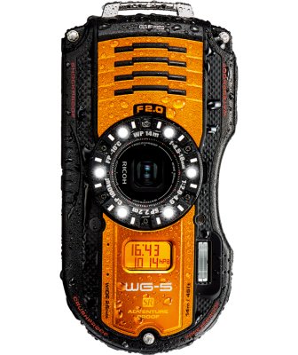    RICOH WG-5 GPS Black-Orange