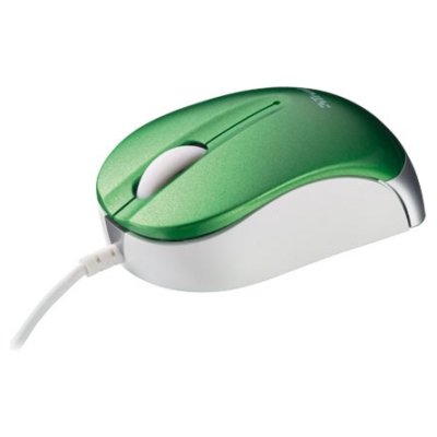   Trust Nanou Retractable Micro Mouse Green USB