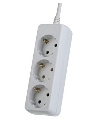     Perfeo Powermate 3 Sockets 1.5m White PF-PE-3/1.5-W