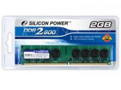     SILICON POWER SP002GBLRU800S02 DDR2- 2 , 800, DIMM, Ret
