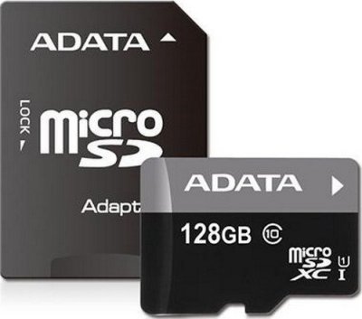     128Gb - A-Data Premier - Micro Secure Digital HC Class 10 UHS-I AUSDX128GUICL10_85-RA1