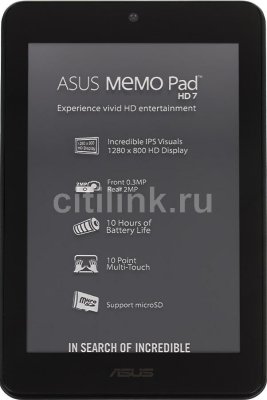     Asus Memo Pad HD 7 ME173X7" MT8125 1.2GHz/ 1Gb/ 16Gb/ WiFi/ BT/ Cam/ Android 4.