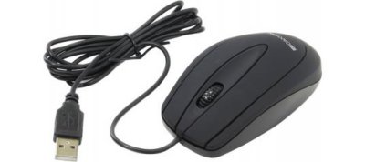    CANYON Optical Mouse (CNE-CMS1) Bkack (RTL) USB 3btn+Roll