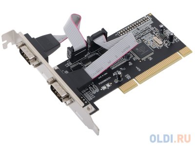    ST-Lab I-390 PCI card to COM 2 ext COM9 Ports, Retail