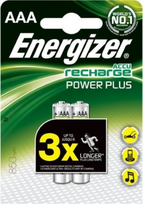   ENR  Rech Power Plus AAA 850 mAh FSB2/- / /  2 