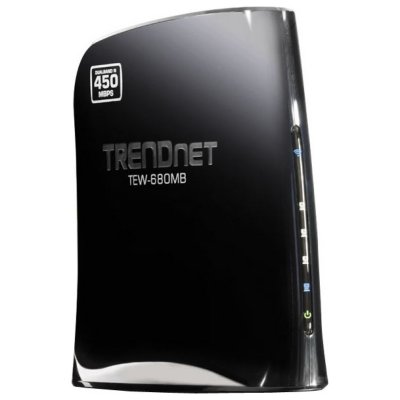    TRENDnet (TEW-680MB) Dual Band Wireless N HD Media Bridge (4UTP 10/100/1000Mbps, 802.11a/n/b