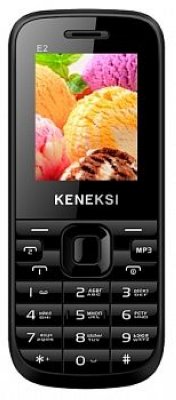     KENEKSI E2 Black 1.77"" 128x160 2 Sim Bluetooth  E2 Black