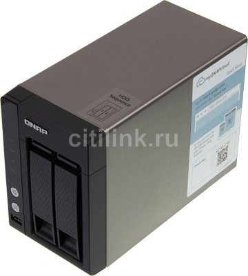     Qnap (TS-221) with 2 slots for HDD Marvell 2.0