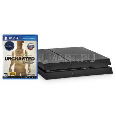   Sony Playstation 4, 1TB + Uncharted. Natan Drake"s Collection(3 )
