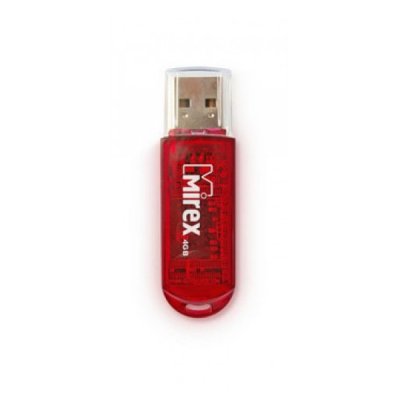   - USB Flash Drive 4Gb - Mirex Elf Red 13600-FMURDE04
