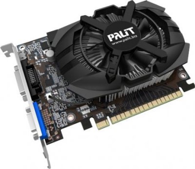    1024Mb Palit GeForce GT740 PCI-E DVI mHDMI NE5T74001301-1073F Retail