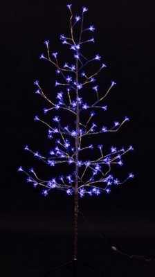    Neon-Night   Silver 1.5m 120-LED Blue 531-273