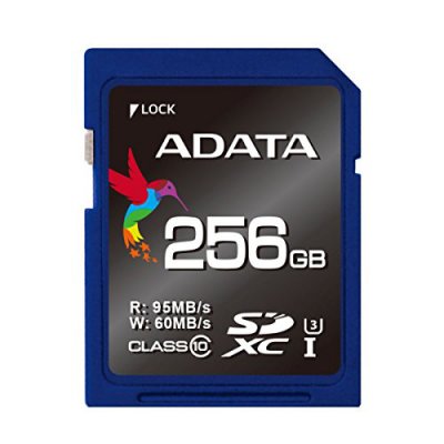     256Gb - A-Data Premier Pro SDXC Class 10 UHS-I U3 ASDX256GUI3CL10-R (!)