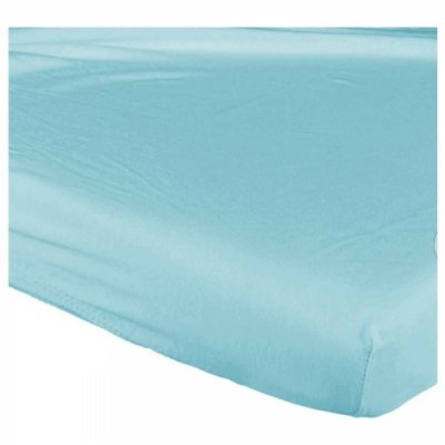      Candide Turquoise Cotton Fitted sheet 60x120 cm,  693988