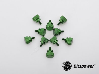    Bitspower Thumb Screw, Green