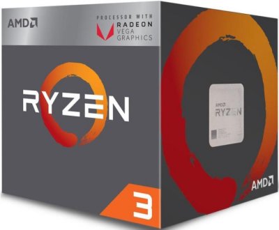    AMD Ryzen 3 2200G Raven Ridge (AM4, L3 4096Kb) BOX