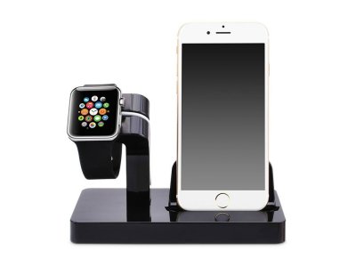   - Gurdini Smart Apple Watch + Lightning Connector Black 903286