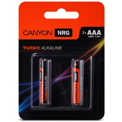    AAA - Canyon NRG Alkaline 2pcs/pack S6ALKAAA2