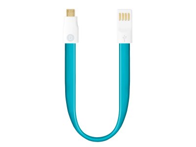     Deppa USB-microUSB 23cm Blue 72163