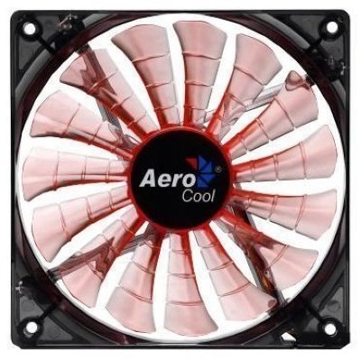    Aerocool Shark 14  "Evil Black Edition" (. ), 3+4 pin, 50 CFM, 800 RPM, 1