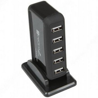    USB2.0 HUB 7  Orient KE-700NP c  1xUSB (5V, 2A),    
