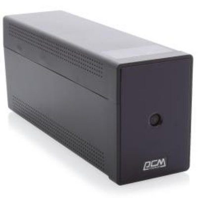   UPS 550VA PowerCom Phantom Black (PTM-550AP USB)+USB+  /RJ45