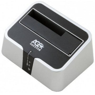      HDD AgeStar SCBT2 Docking Station 2.5"&3.5" HDD eSATA USB2.0 (Silver)
