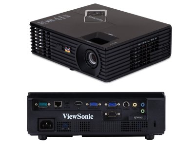    Viewsonic PJD6245 DLP 1024x768 3000ANSI Lm 15000:1 VGAx2 HDMI S-Video USB RS-232