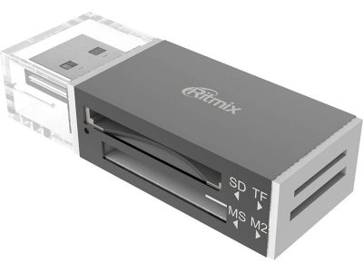    - Ritmix CR-2042 SD/microSD/MS/M2 Silver