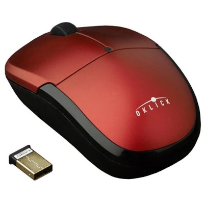    Oklick 575SW+ Wireless Optical Mouse Red USB