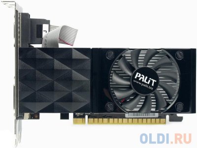    Palit GeForce GT 730 902Mhz PCI-E 2.0 1024Mb 5000Mhz 64 bit DVI HDMI HDCP Silent RTL