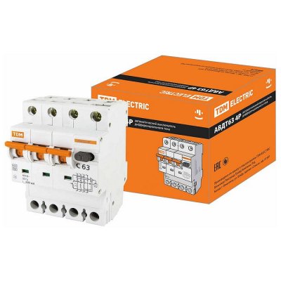     TDM-Electric  63 4P C63 100  SQ0202-0056