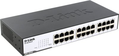    D-Link (DES-1024D /F1A) Fast E-net Switch 24-port (24UTP, 10/100Mbps)