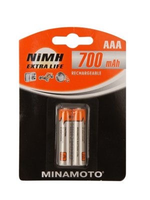    AAA - MINAMOTO 700 mAh NiMH (2 )