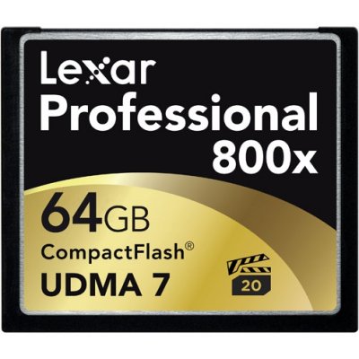     Lexar Professional 800X CF 64Gb (120Mb/s)