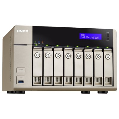   QNAP TVS-863-8G  RAID-
