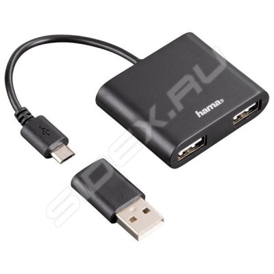    OTG USB 2.0  2  (Hama H-54140) ()