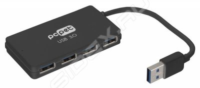   USB- PC PET BW-U3054A Black (4xUSB3.0)