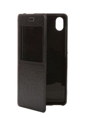     Sony Xperia M4 Aqua E2306 / E2303 Cojess Book Case Time Black