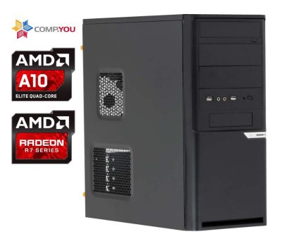     AMD   Home H555 A10-X4 5700 3.4GHz, 2Gb DDR3, 1000Gb, Radeon R7 240